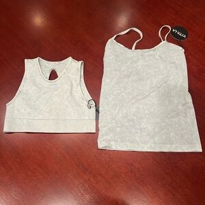 Vita LA Matching Sports Bra & Tank Top Set